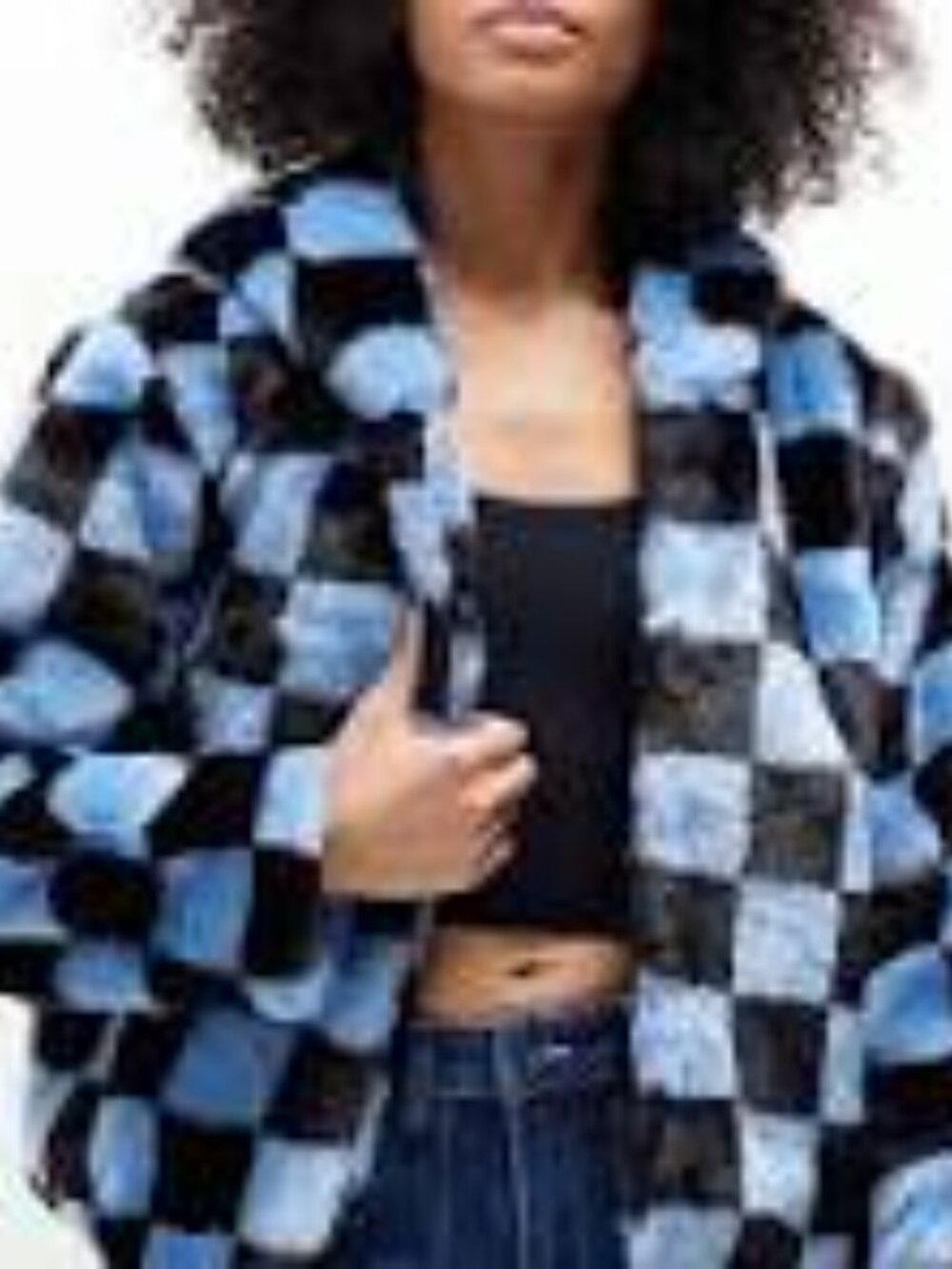 The Ragged Priest Presence Faux Fur Jacket